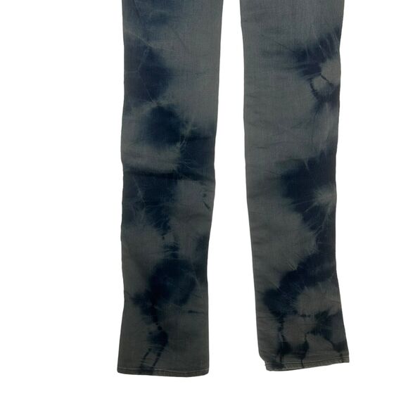 J BRAND Women's Tie Dye Denim Slash Berlin Skinny Distressed Jeans Size 26 - Picture 11 of 13